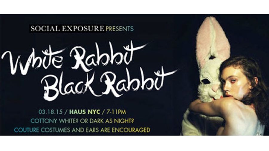 California Exotic Novelties' Jack Rabbit Sponsoring White Rabbit Black Rabbit