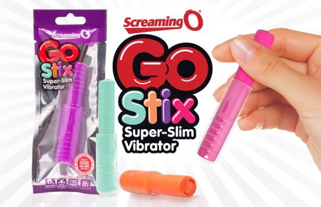 The Screaming O Debuts GO Stix Disposable Mini Vibes