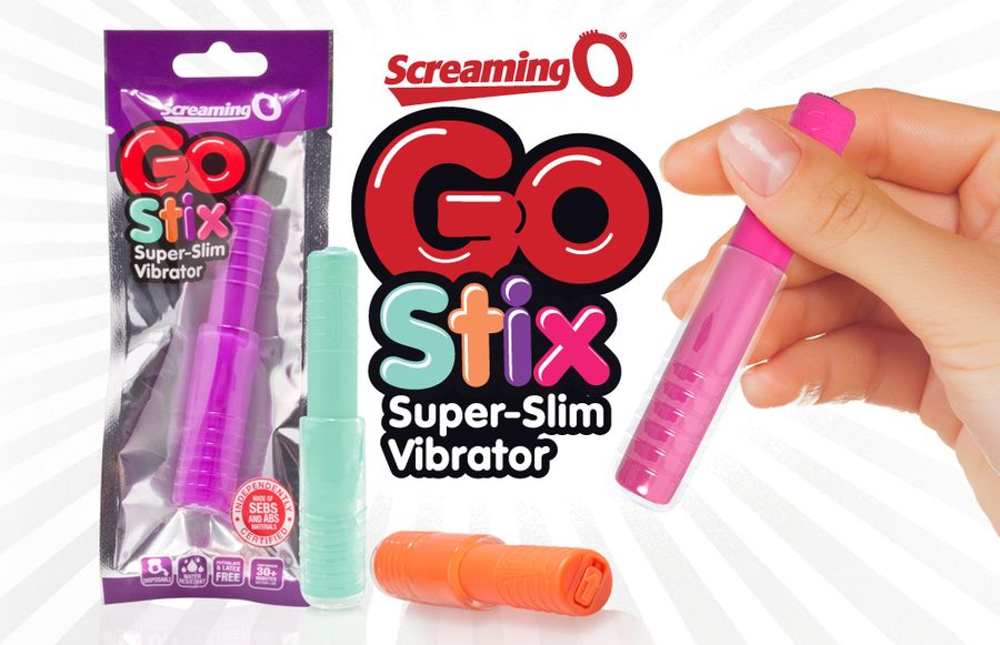 The Screaming O Debuts GO Stix Disposable Mini Vibes