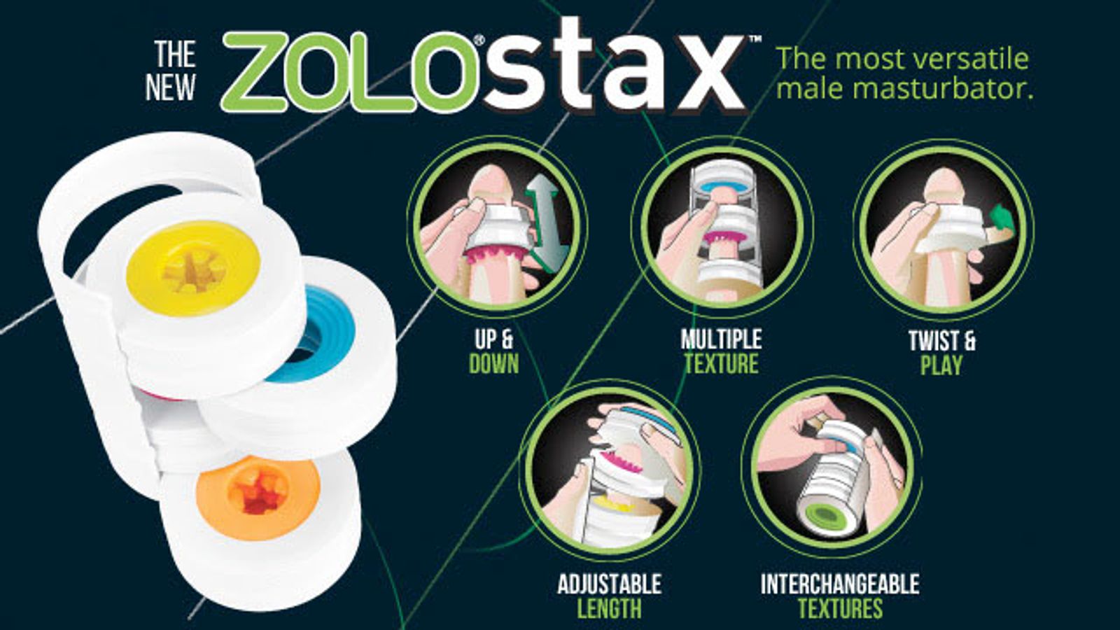 Zolo Stax Stroker: A New Concept From Adult Brand Concepts