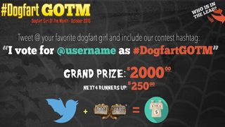 #DogfartGOTM Contest for October Now Open
