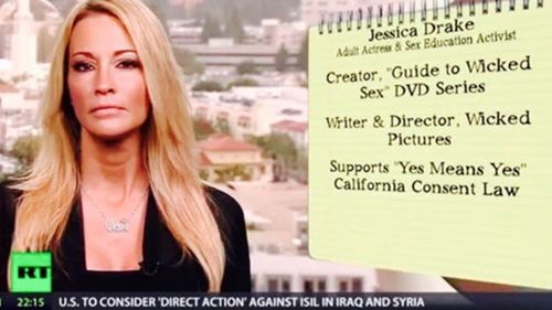 Jessica Drake Discusses Consent on RT America’s ‘Watching the Hawks’