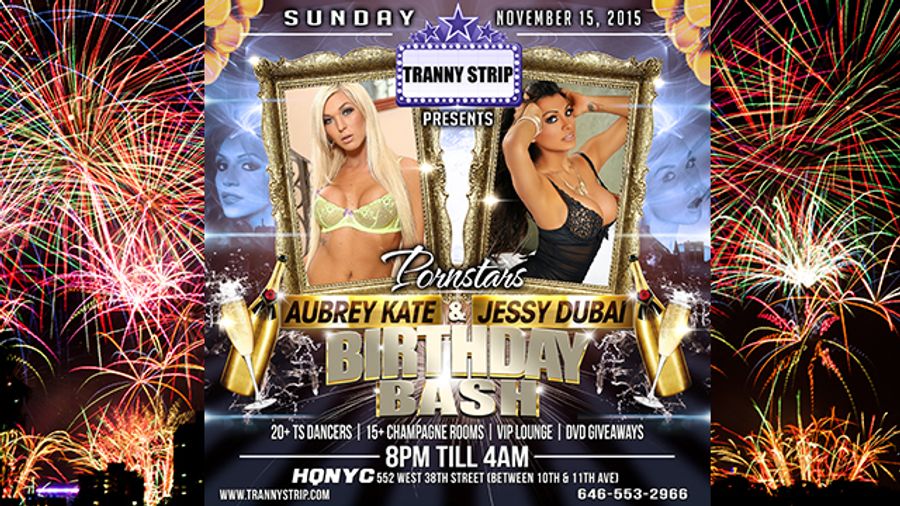 TGirl Events Announces Birthday Bash at Headquarters Nov. 15