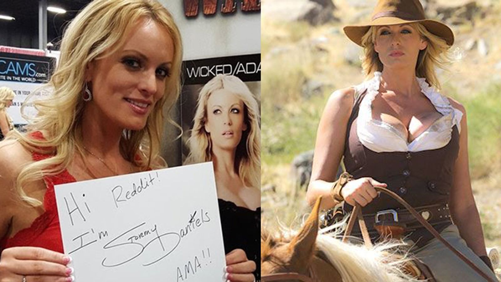 Wicked's Star/Director Stormy Daniels Bares All on Reddit-UPDATED