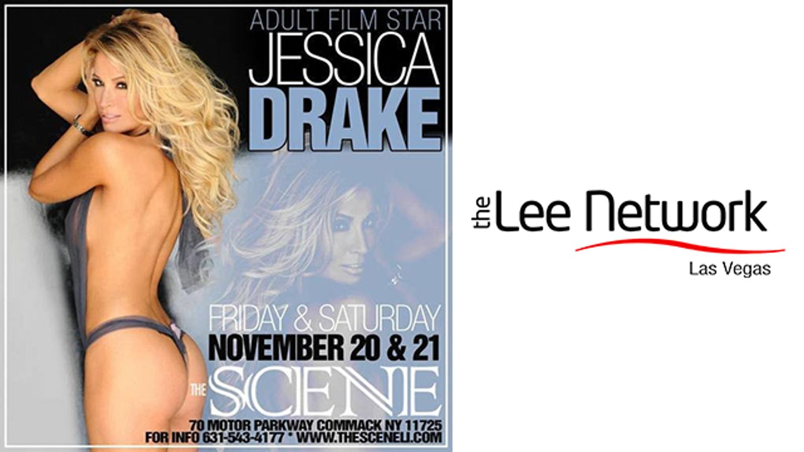 Jessica Drake to Headline The Scene, Long Island Gentlemen's Club
