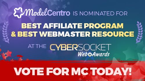 ModelCentro Receives Multiple Cybersocket Award Nominations