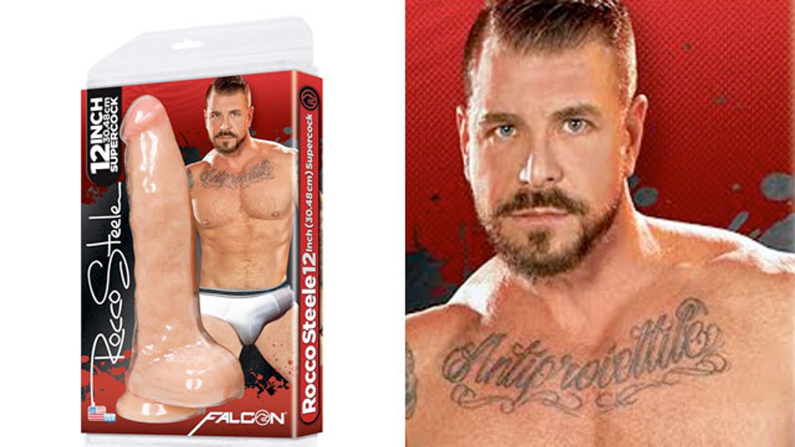 Rocco Steele Supercock Now Available from Falcon
