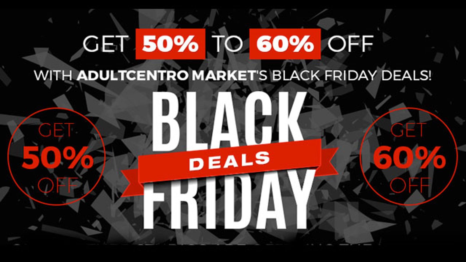 AdultCentro Market Offers Black Friday Content Sale