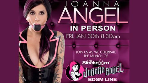 Hustler Hollywood Hosting Event For Launch of Stockroom’s Joanna Angel Line