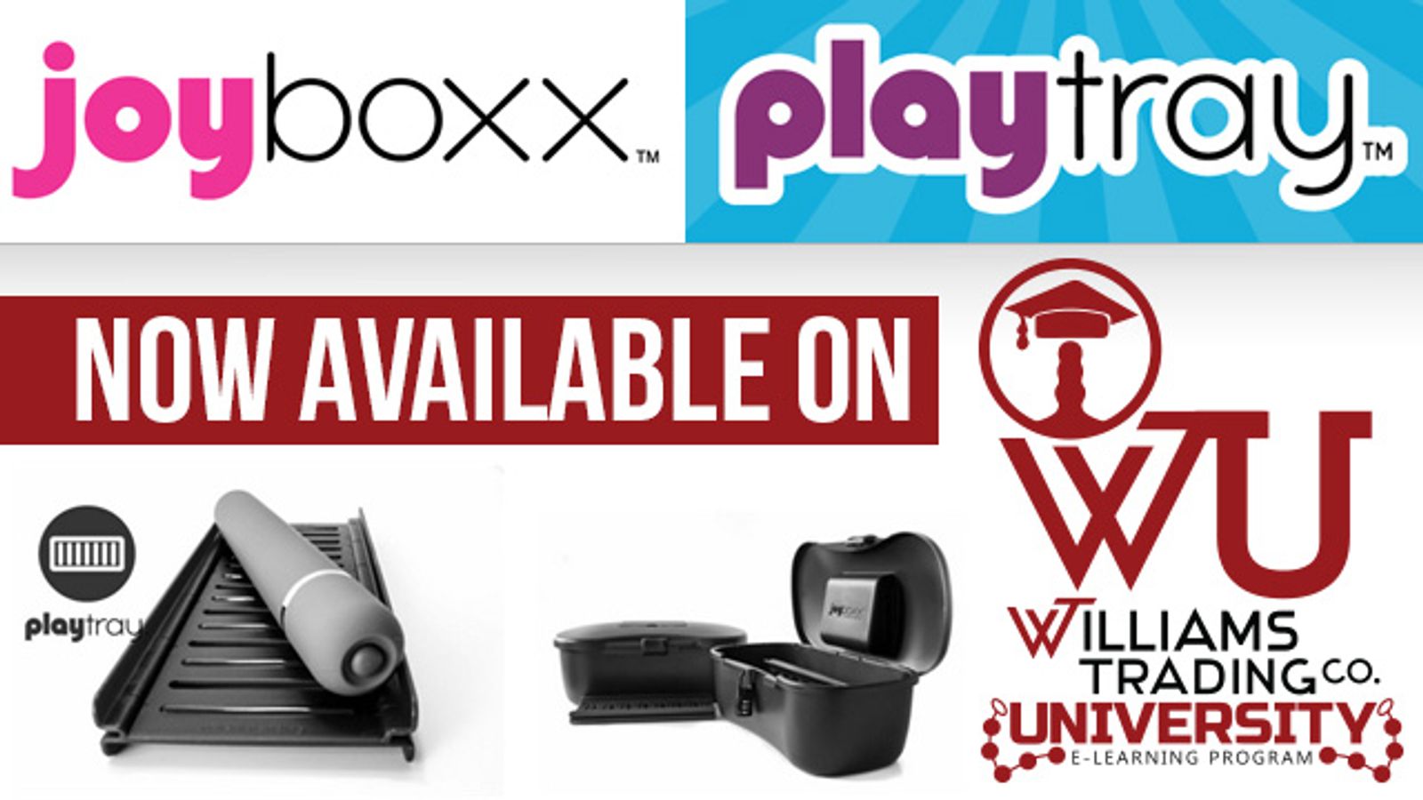 Joyboxx, Playtray E -Learning Now Available on Williams Trading University