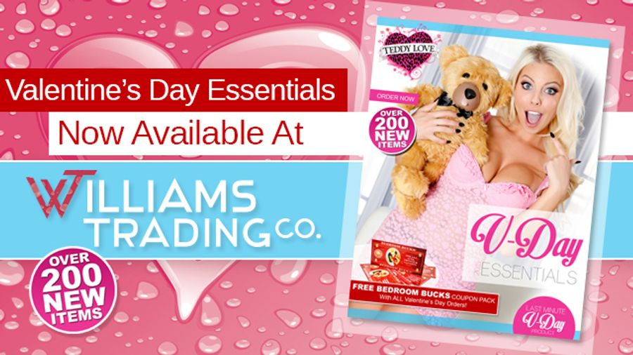 Valentine’s Day Essentials Now Available at Williams Trading