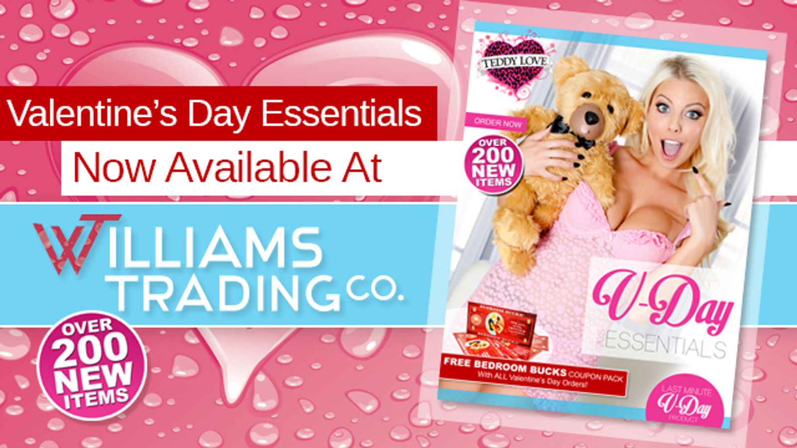 Valentine’s Day Essentials Now Available at Williams Trading