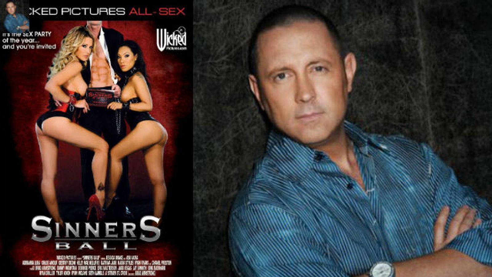 AVN Best Feature Director Brad Armstrong Streets 'Sinners Ball'