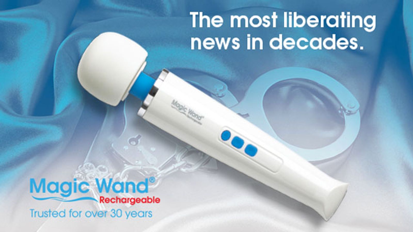 Rechargeable Magic Wand Coming From Vibratex