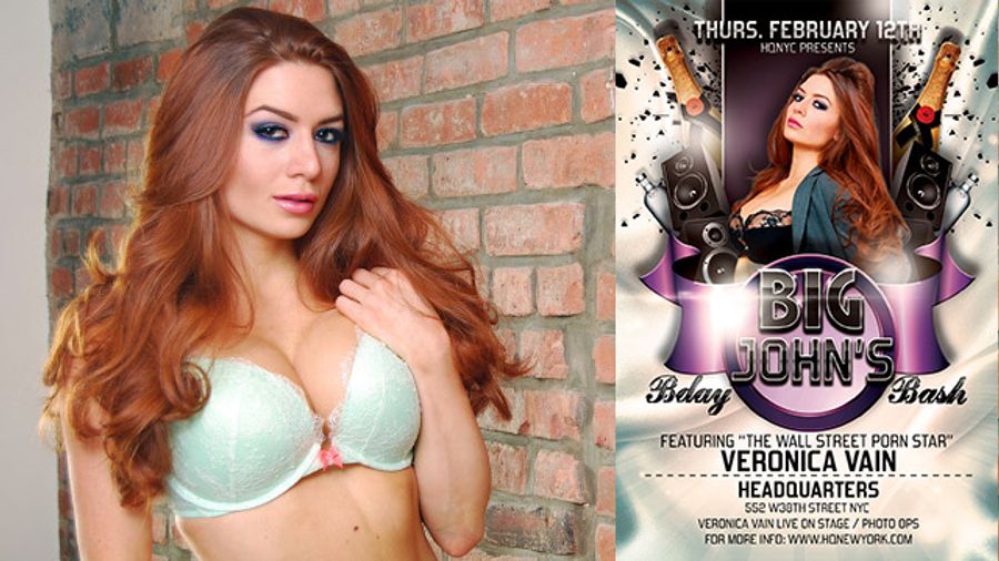 Veronica Vain Celebrates Big John’s Birthday Bash at Headquarters Feb. 12