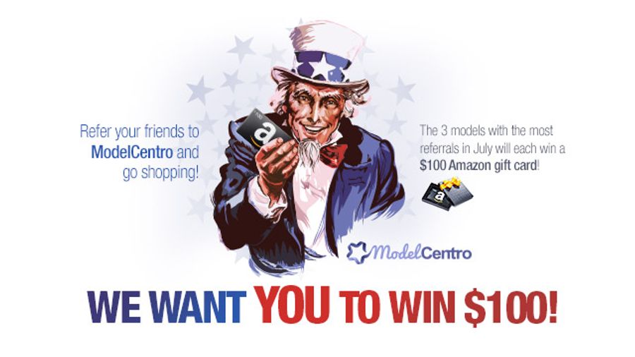 ModelCentro Announces Independence Day Referral Contest