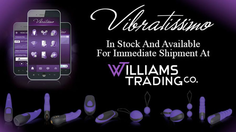 Vibratissimo Available for Shipping at Williams Trading Co.