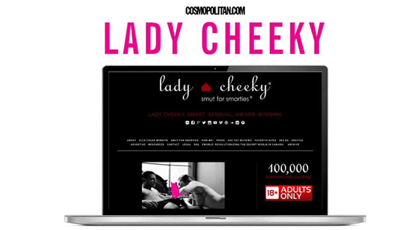 LadyCheeky.com Makes Cosmo's List of Top Porn Site for Women