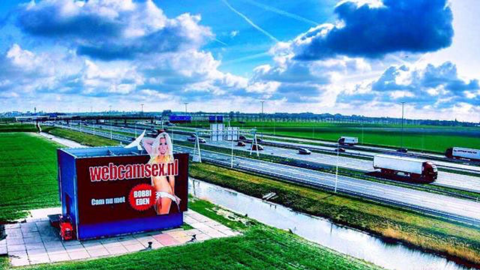 Billboards Of Bobbi Eden Spark Celebrity Controversy In Holland