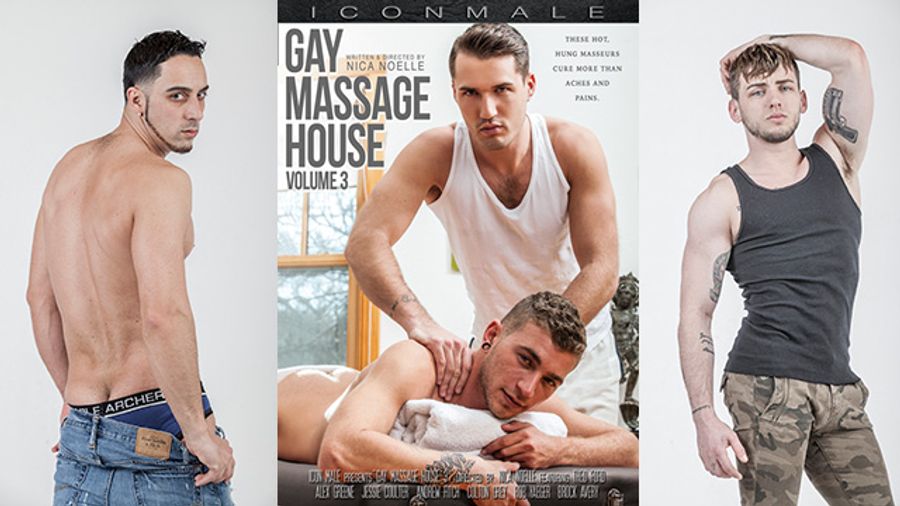Icon Male’s Popular Series ‘Gay Massage House’ Third Volume Hits