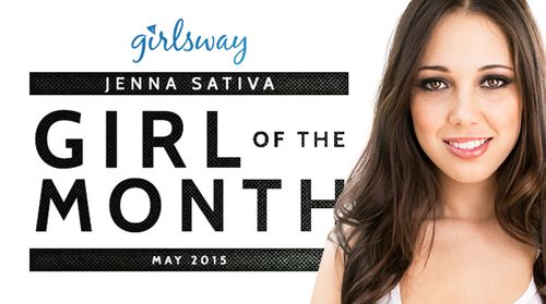Jenna Sativa Named Girlsway Girl of the Month for May