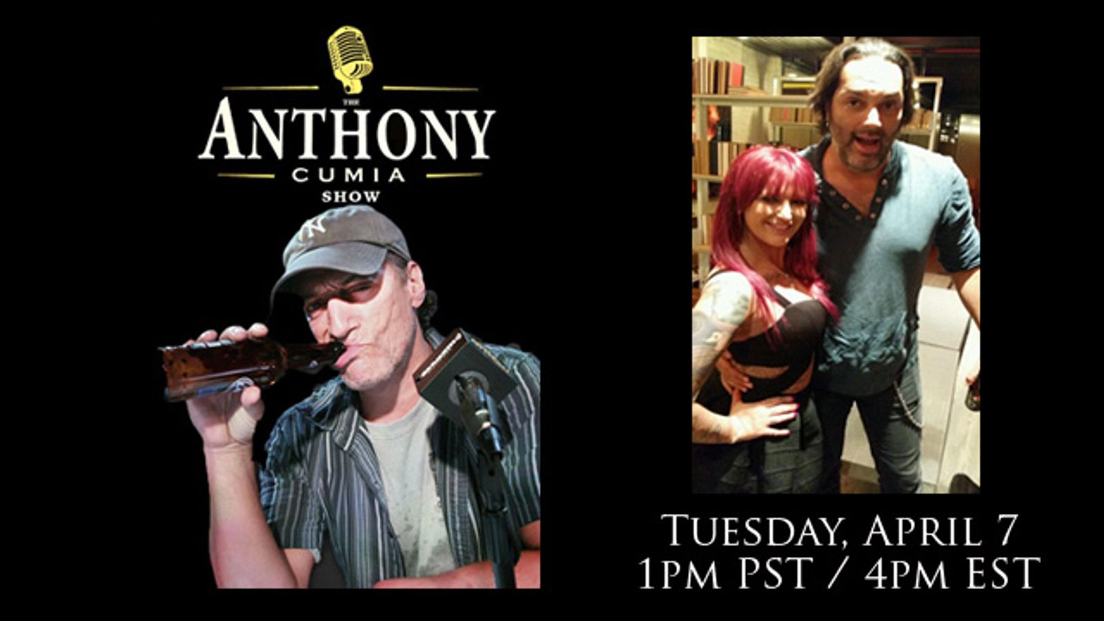 Ralph Sutton & Payton Sin Claire to Appear on ‘Anthony Cumia Show’