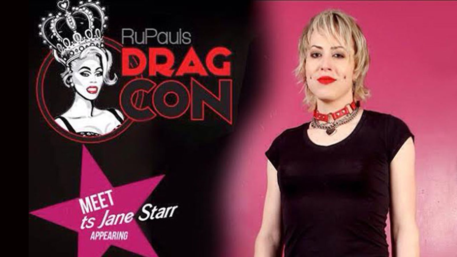 TS Performer Jane Starr to Appear at DragCon This Weekend