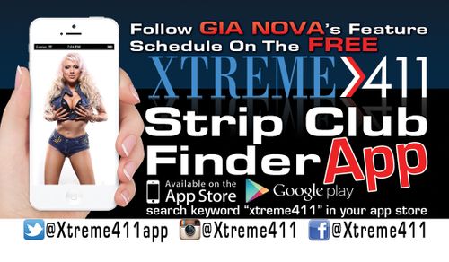 'Xtreme Magazine' Hires Gia Nova as Xtreme 411 App Spokesmodel