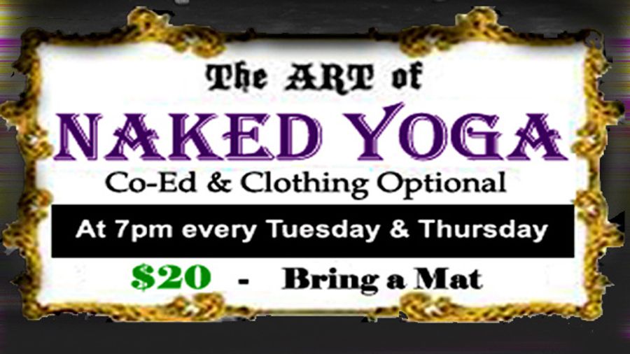 The Art Of Naked Yoga To Be Taught Three Times Per Week