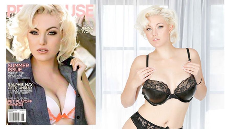 Jenna Ivory Takes June Penthouse Cover as Pet of the Month