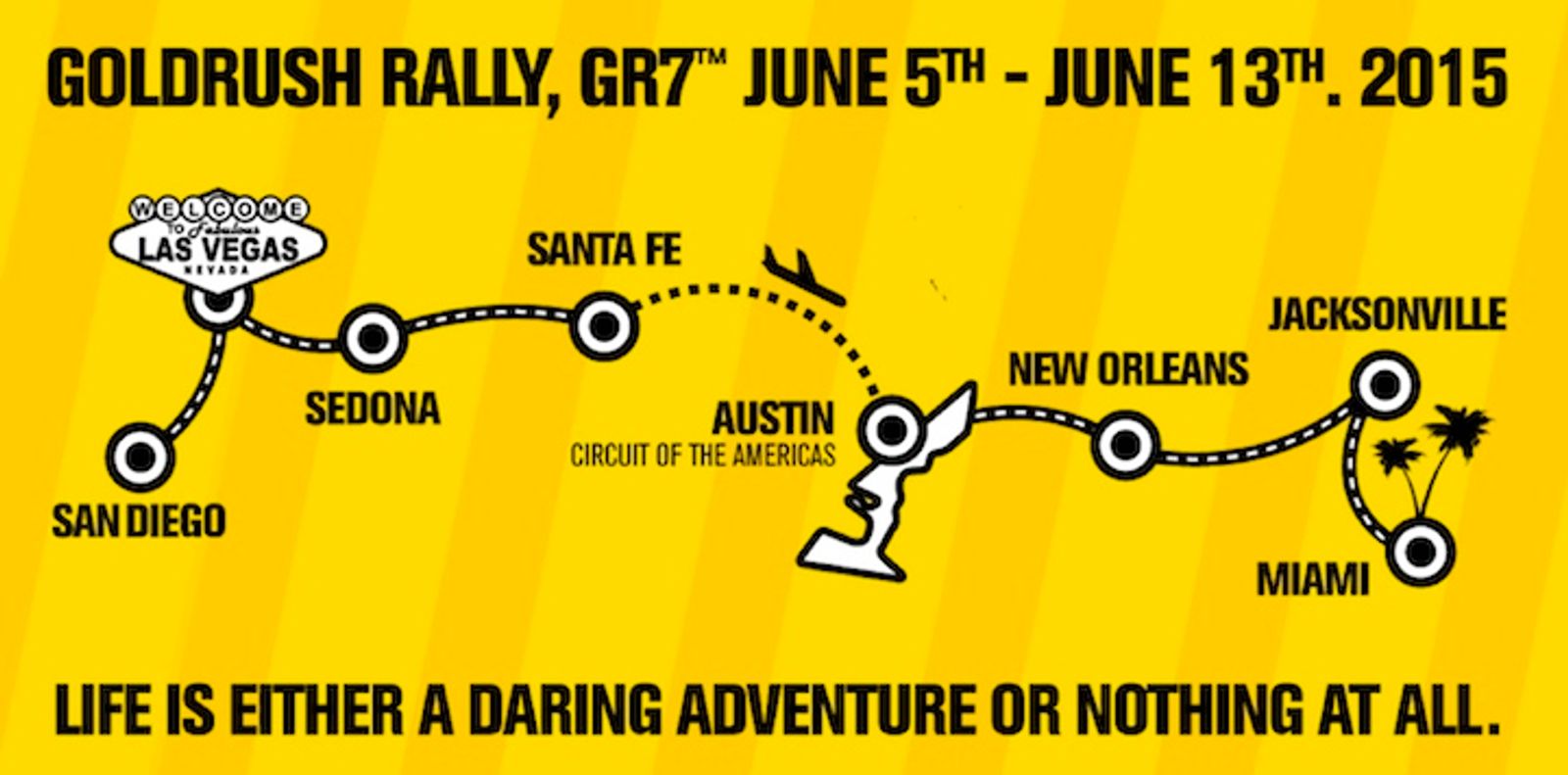 Kayla-Jane Danger Speeding Through America During goldRush Rally