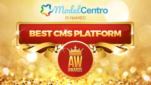 ModelCentro Wins Honors for Best CMS Platform at the AW Awards