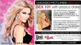 jessica drake to Lead Sex Ed Workshop at Atlanta’s Love Shack
