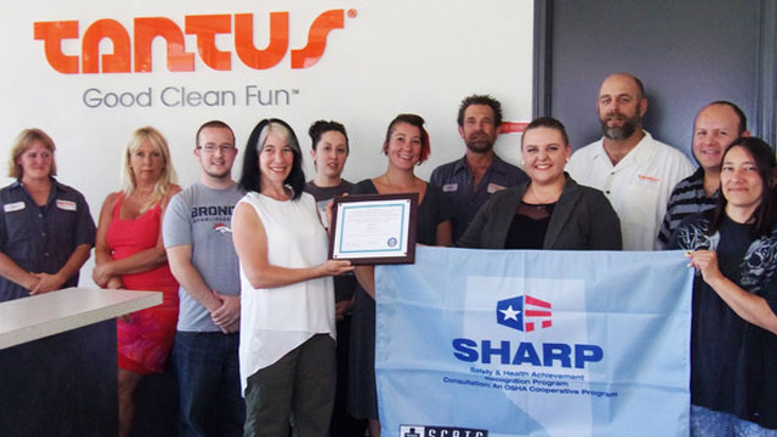 Tantus Earns SHARP Status From OSHA