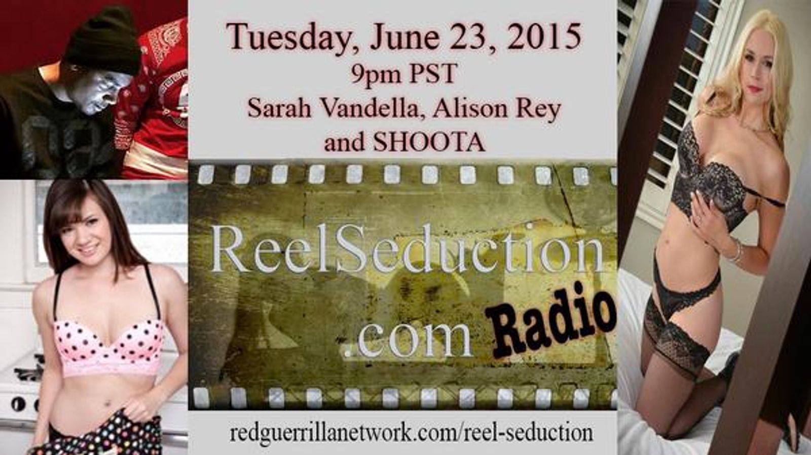 Alison Rey to Appear on 'Reel Seduction' This Tuesday