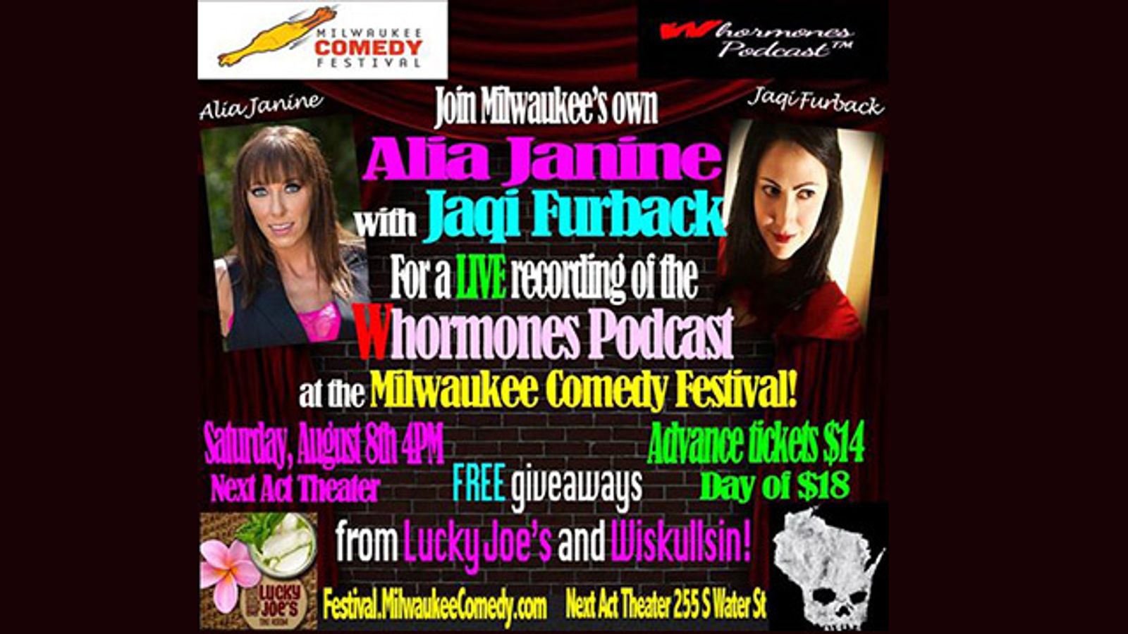 Alia Janine Heads to Wisconsin for the Milwaukee Comedy Festival