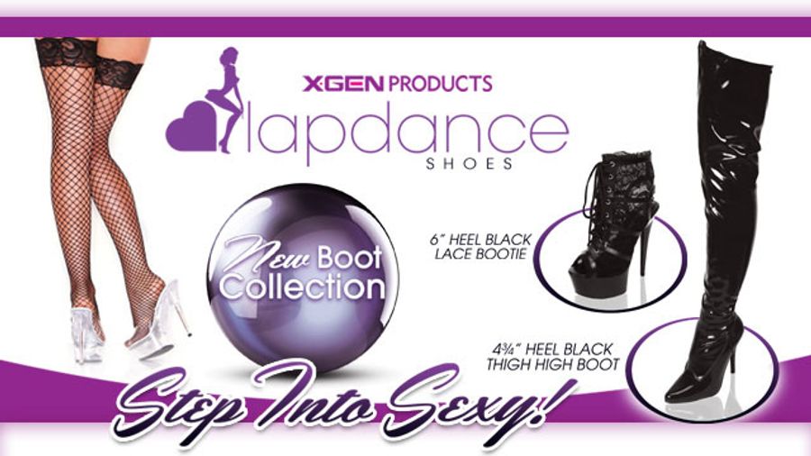Lapdance Boot Collection Now Shipping From Xgen Products