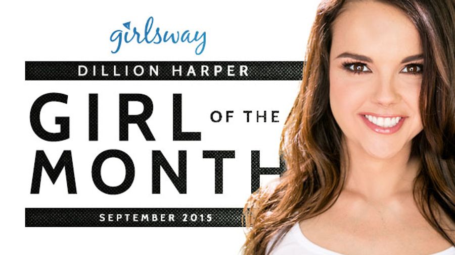 Dillion Harper Named Girlsway Girl of the Month for September