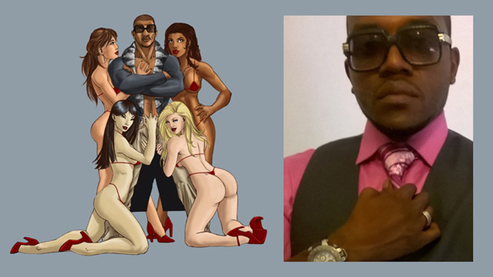 Moe Johnson Is An Animated Superhero on MoetheMonster.com