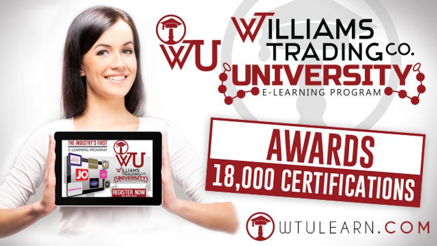 Williams Trading University Awards 18,000 Certifications