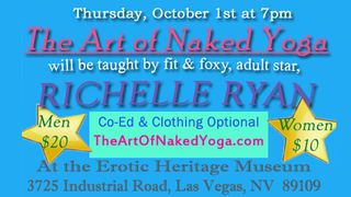 Richelle Ryan Teaches This Thursday At The Art Of Naked Yoga