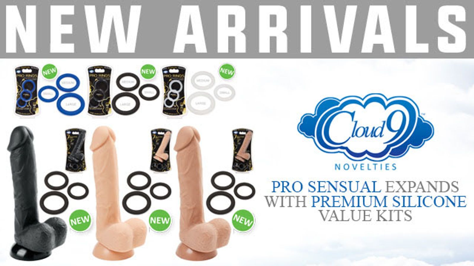 Kits Added To Cloud 9 Pro Sensual Line, Available From Williams Trading