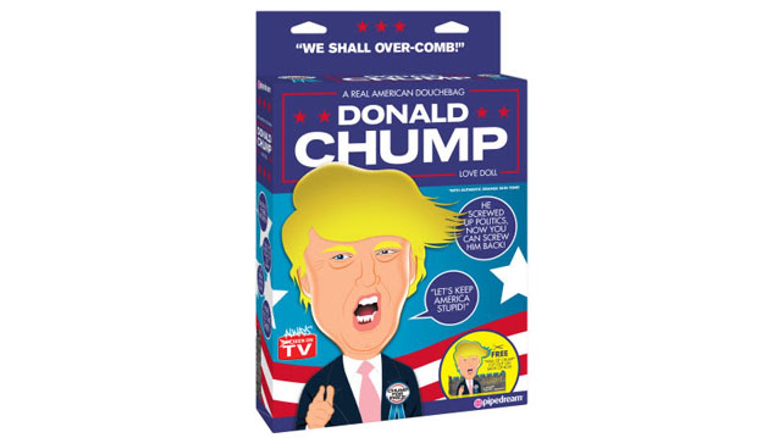 Pipedream’s Political-Themed Products Now Include ‘Donald Chump’