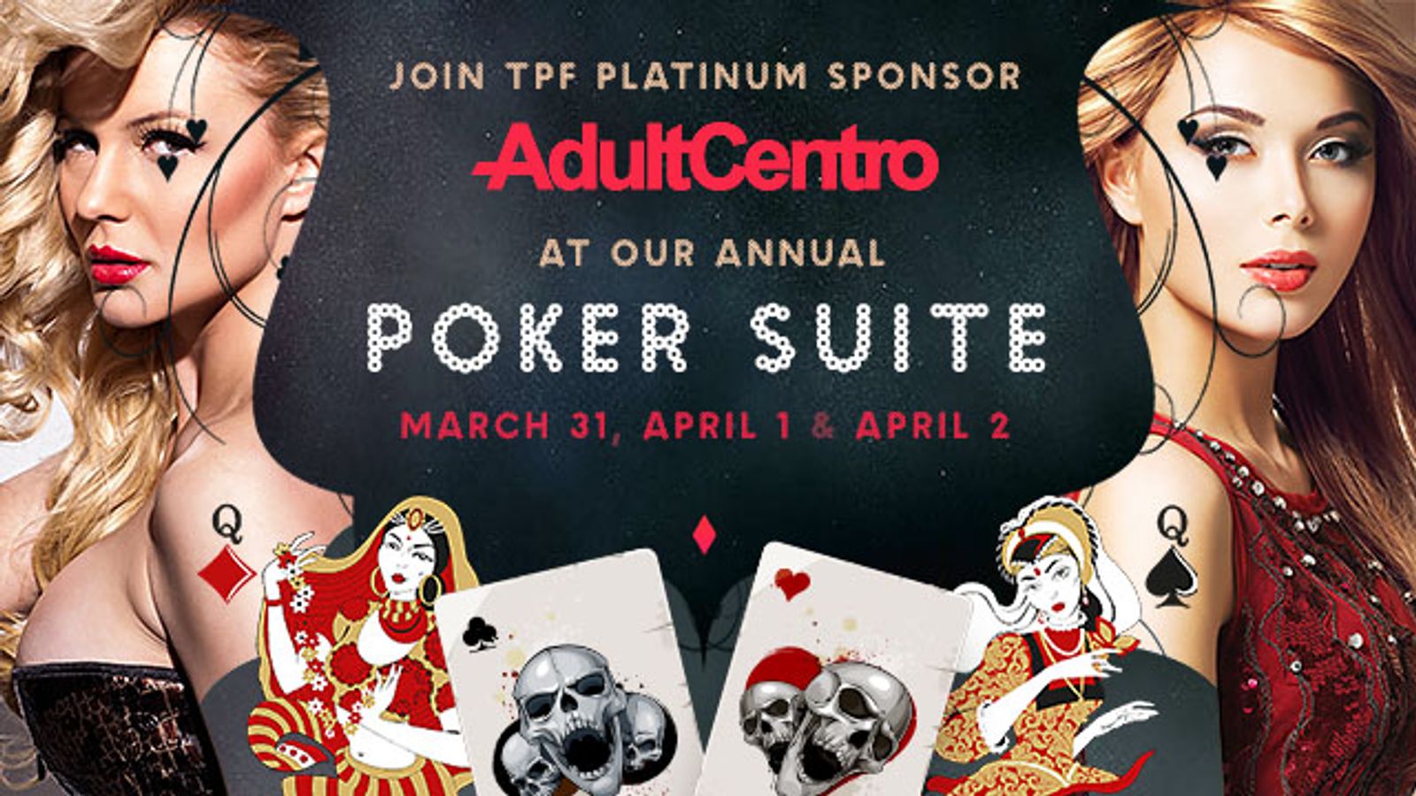 AdultCentro Signs On To Sponsor The Phoenix Forum, Late Night Poker Suite