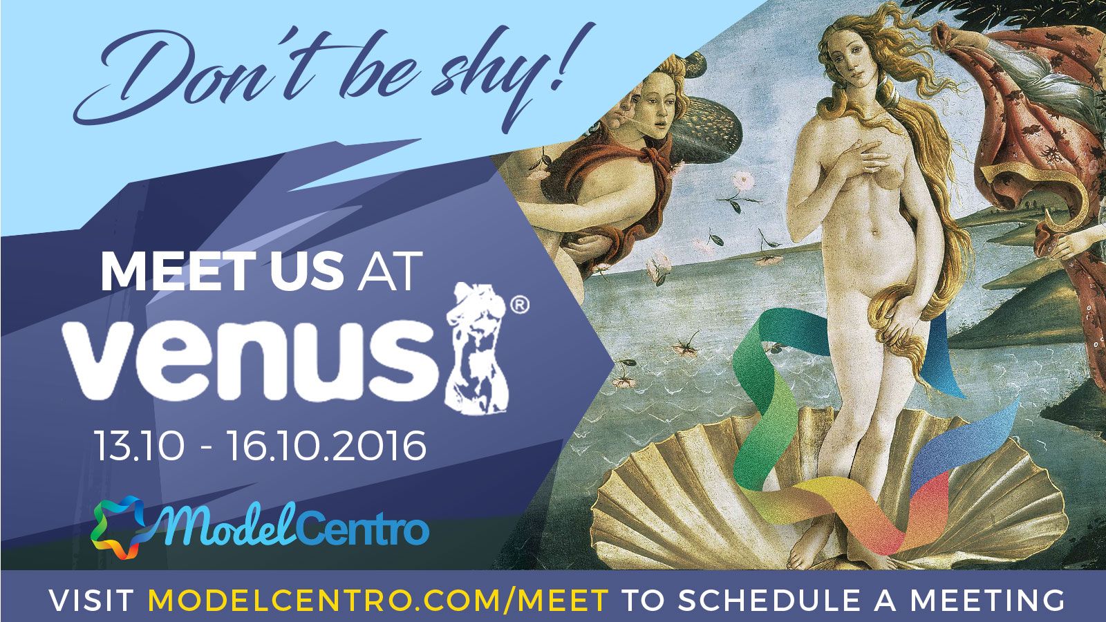 ModelCentro Will Attend and Show at Venus Berlin