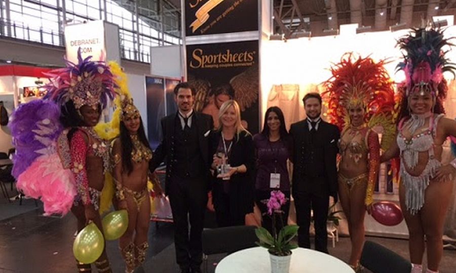 Sportsheets Celebrates Award Win at eroFame