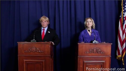 Pornington Post’s 'Creampie Debate' Puts The Pussy In Presidential Politics