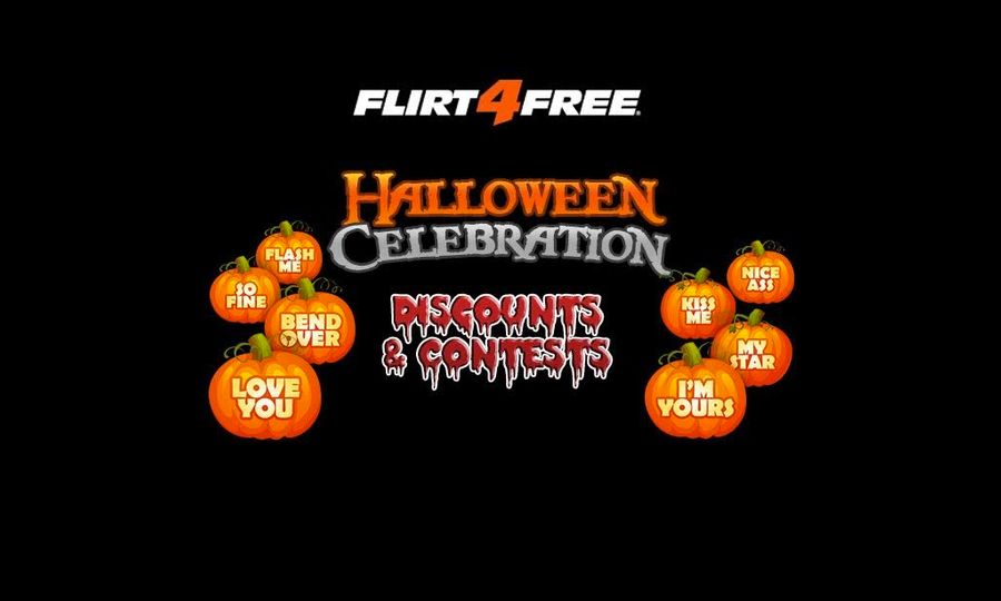 Flirt4Free Hosts Halloween Competition for Cam Model