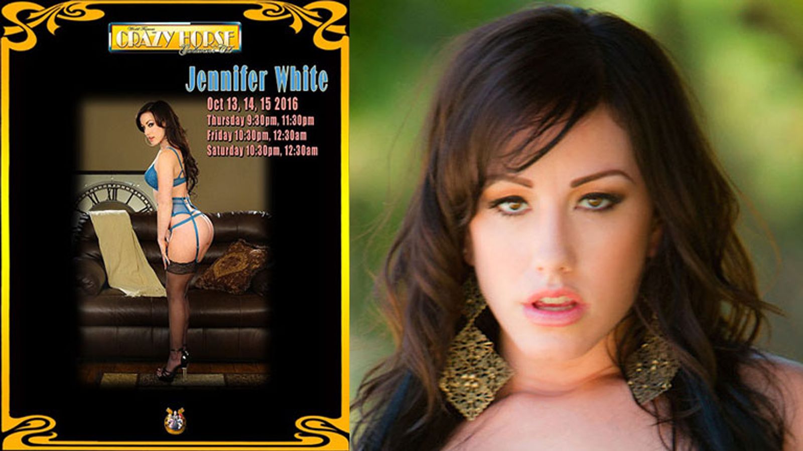 Jennifer White To Take Stage At SF's Crazy Horse on Market