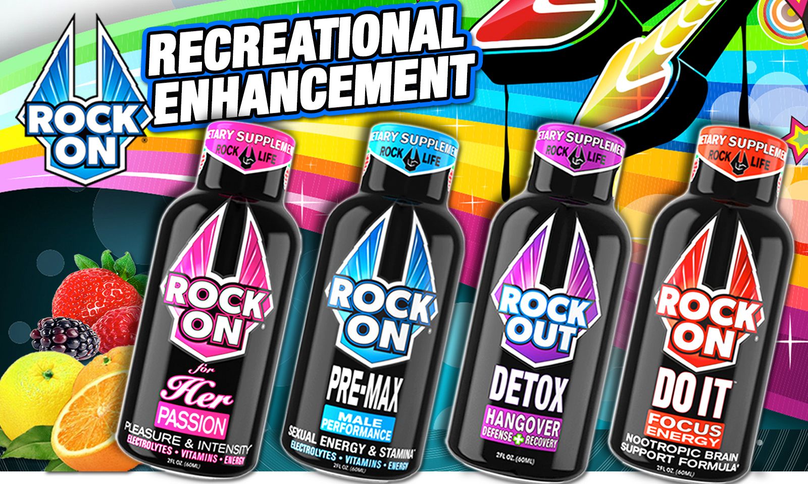 Rock On Unveils ‘Recreational Enhancement’ to Adult Supplement Market